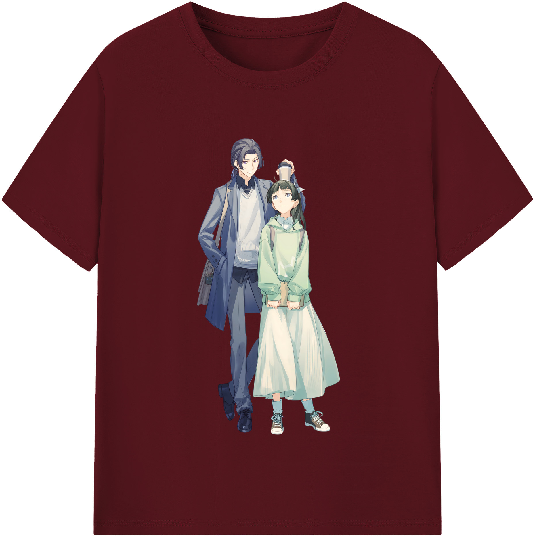 （画像用） 薬屋のひとりごと The Apothecary Diaries 綿100％半袖Tシャツ（フロントプリント）